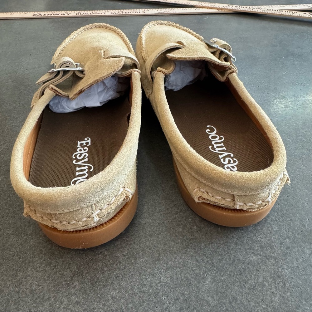 Tan Suede Loafers for Men - Picture 4 of 7